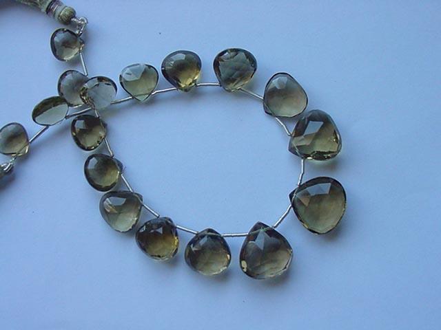Brandy Quartz Briolettes (Big)